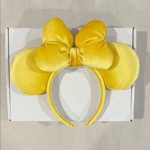 Yellow Minnie Mouse Ears
